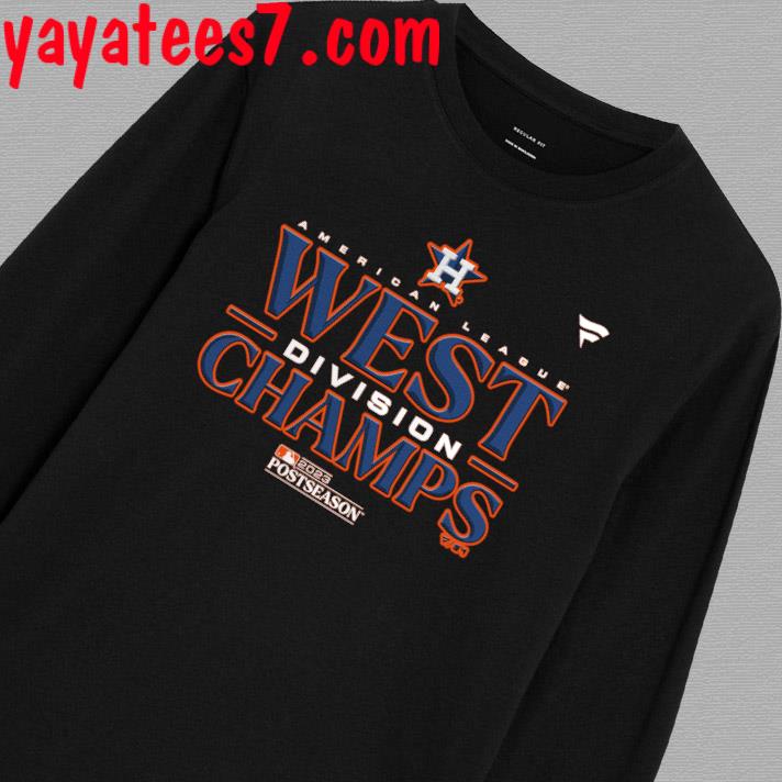 Houston Astros Al West Division Champions 2023 Long Sleeve Shirt - HollyTees