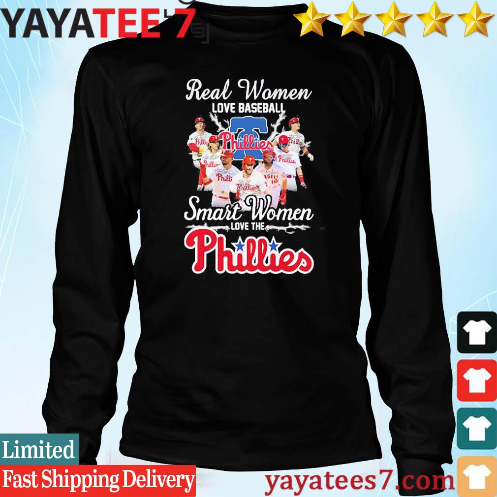 Official real women love baseball smart women love the phillies