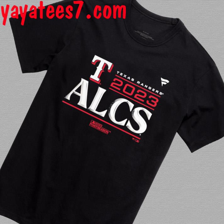 Texas Rangers 2023 ALCS Locker Room Shirt - High-Quality Printed Brand