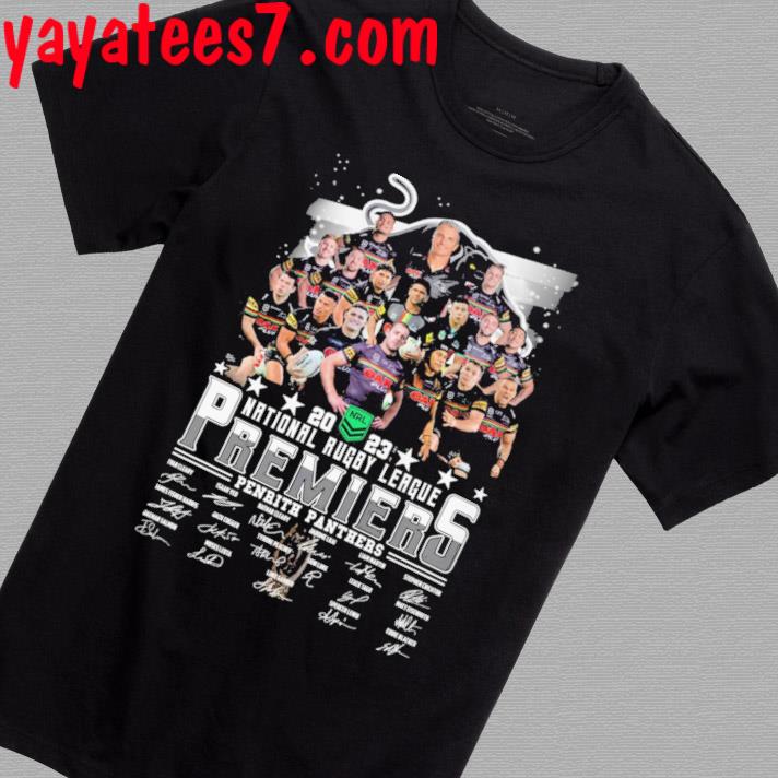 Penrith Panthers 2023 National Rugby League Premiers Signatures Shirt