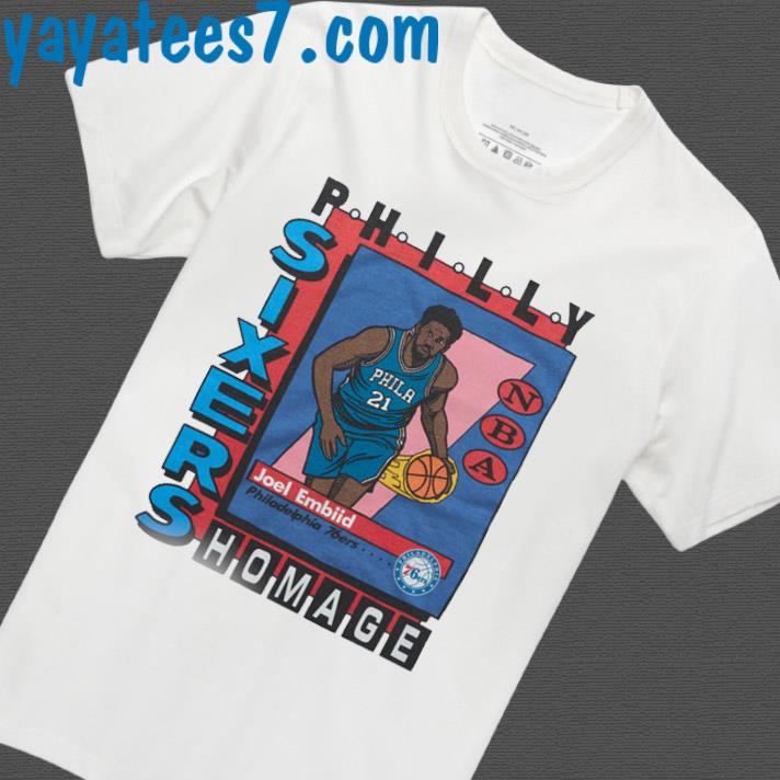 Philadelphia 76ers Logo Hoodie from Homage. | Royal Blue | Vintage Apparel from Homage.