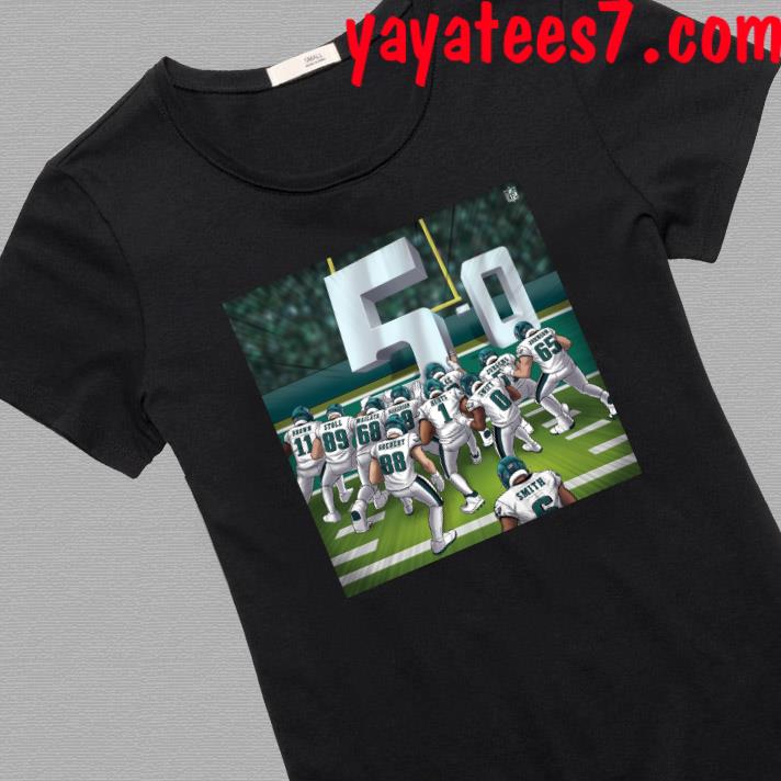 NFL Philadelphia Eagles The Brotherly Shove Is Undefeated Unisex T shirt -  Limotees