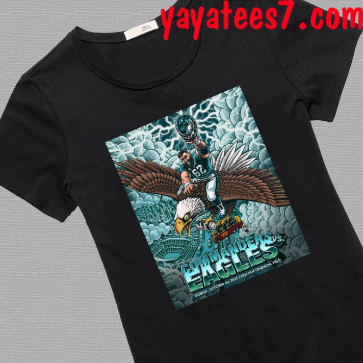 Commanders vs eagles october 1st 2023 poster shirt, hoodie