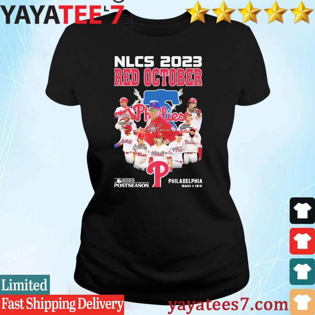 2023 Postseason Red October Phillies Shirt - Viralstyle