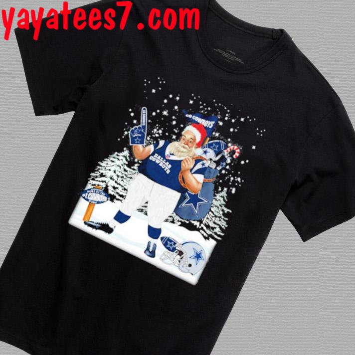 Dallas Cowboys NFL Santa Claus Christmas Shirt