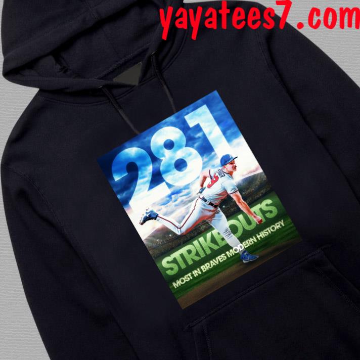 Spencer Strider 281 Strikeouts Most In Braves Modern History Shirt