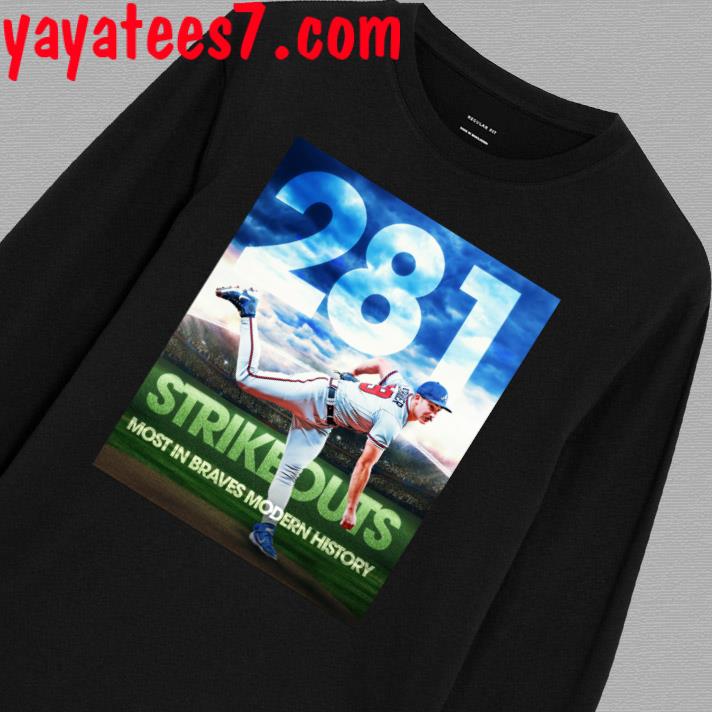 Spencer Strider 281 Strikeouts Most In Braves Modern History Shirt