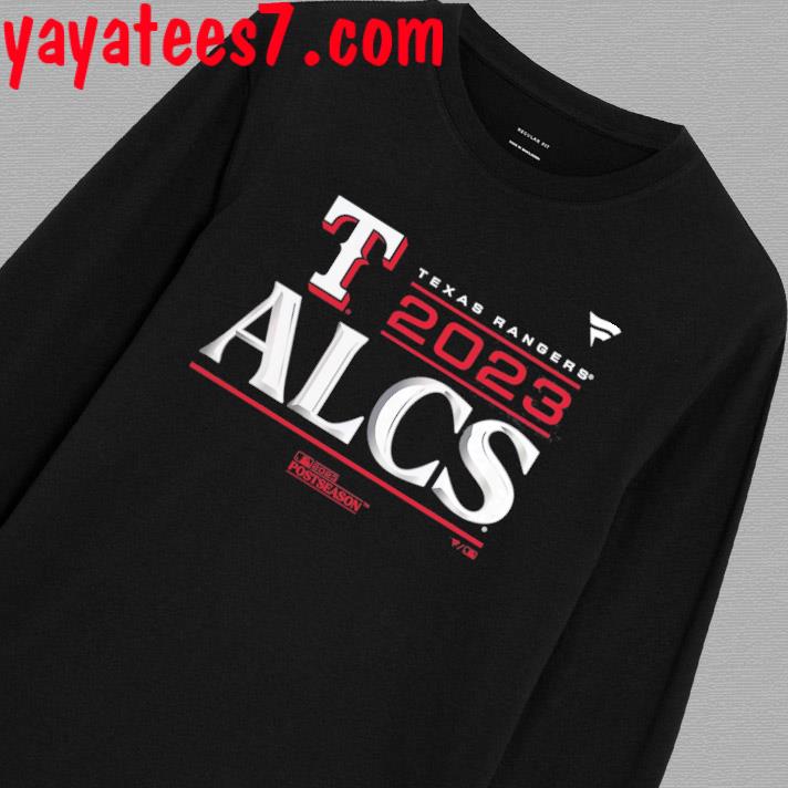 Texas rangers black 2023 alcs locker room shirt, hoodie, sweater