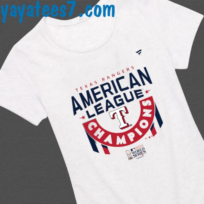 Texas Rangers 2023 World Series American League Champions Locker Room shirt  - Teecheaps
