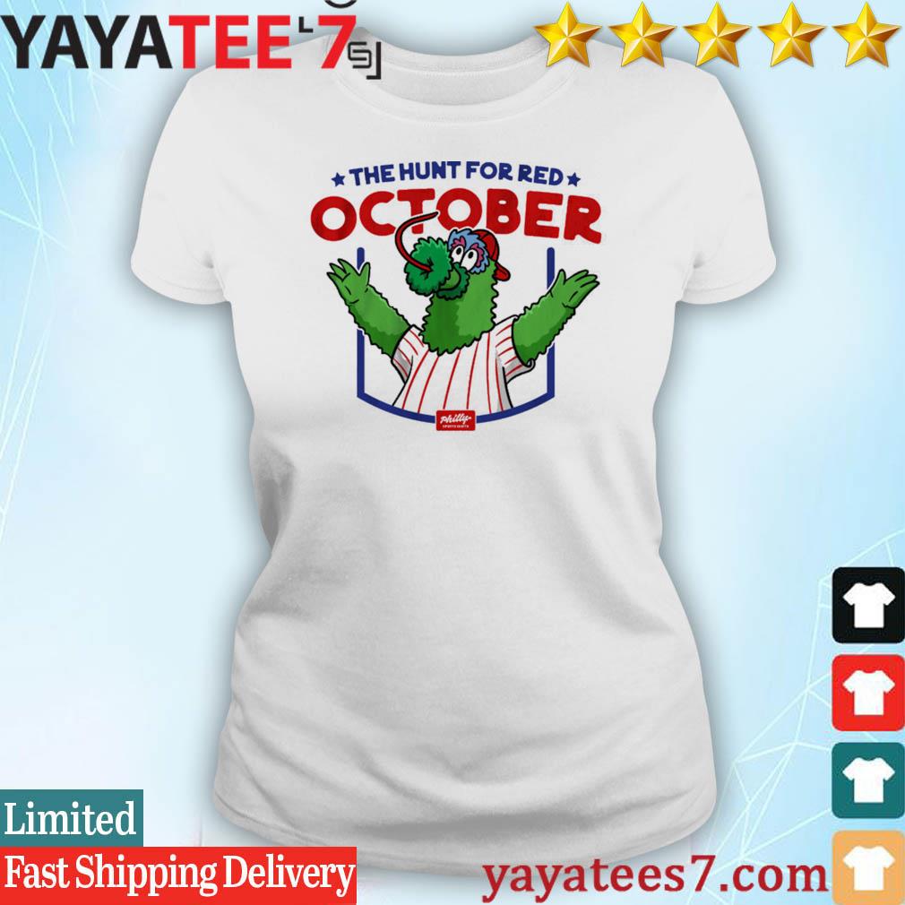 Official Red October Phillies TShirt Hoodie Tank-Top Quotes