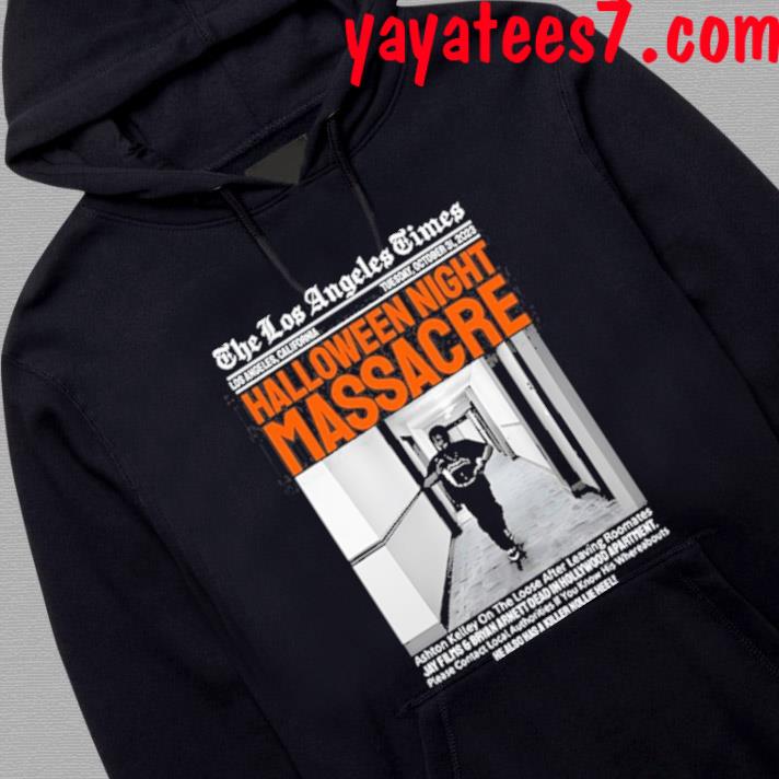 Official the Los Angeles Times Halloween Night Massacre T-Shirts