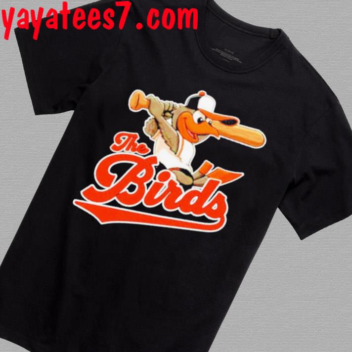 The Oriole Birds Baseball Mascot shirt