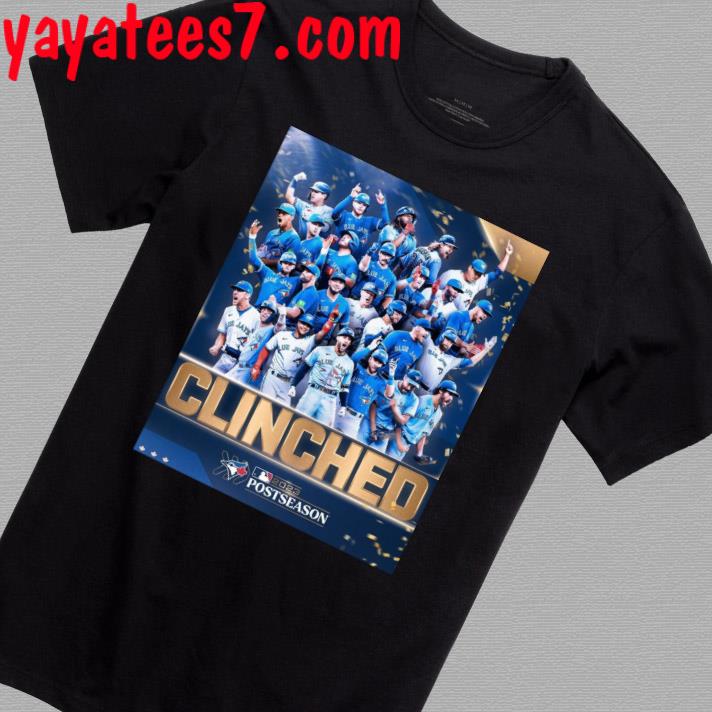 Toronto Blue Jays Clinched Postseason 2023 MLB shirt, hoodie