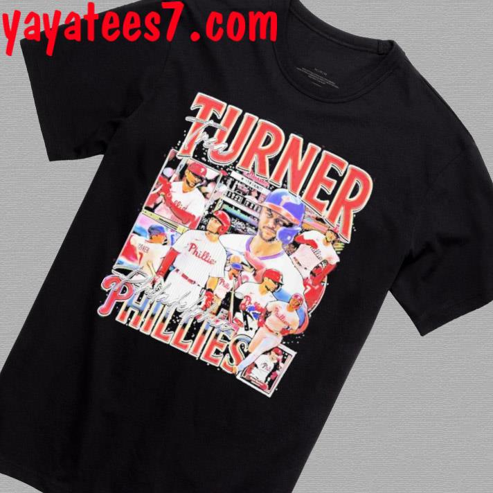 Trea Turner 90s Baseball Los Angeles Dodgers Retro Design Unisex T