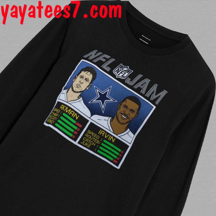 Men's Homage Troy Aikman & Michael Irvin Heather Navy Dallas Cowboys NFL  Retired Jam Tri-Blend T-Shirt