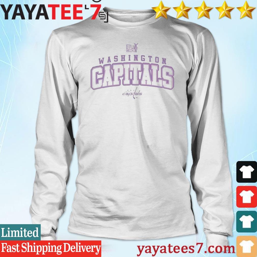 Washington Capitals Levelwear Youth Hockey Fights Cancer Little Richmond T- Shirt, hoodie, sweater, long sleeve and tank top