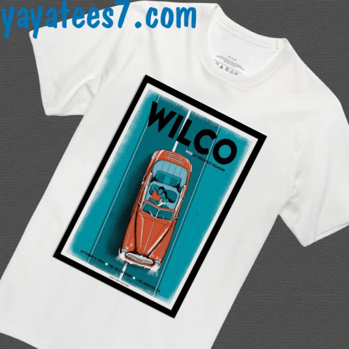 Wilco Los Angeles Concert, The Bellwether Oct 11, 2023 Poster T-Shirt