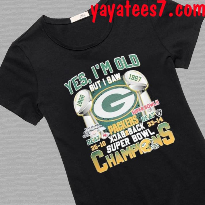 Vintage NFL Super Bowl Champions Green Bay Packers T-Shirt - 2XL