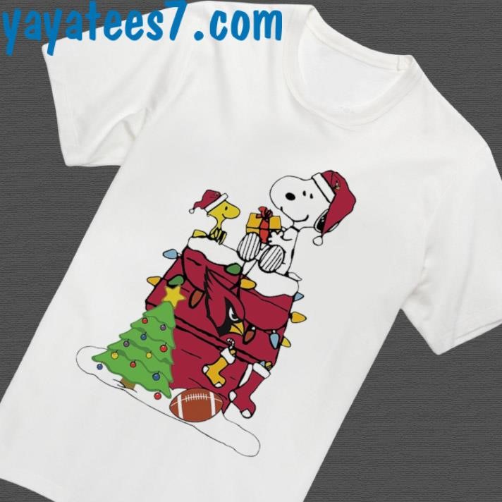 Arizona Cardinals Santa Snoopy Merry Christmas Sweatshirt