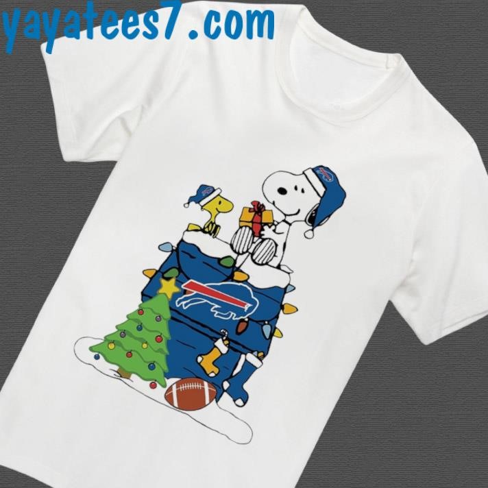 Buffalo Bills Santa Snoopy Merry Christmas Sweatshirt