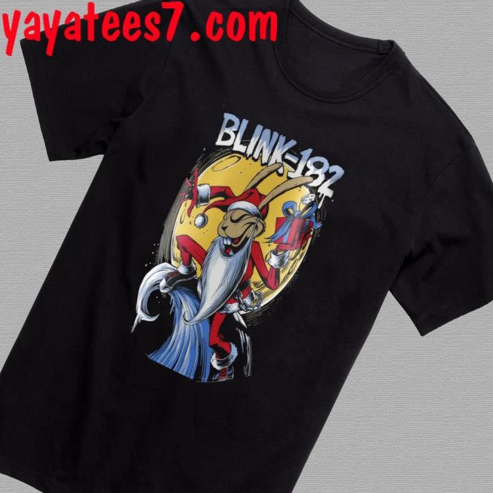 Official Blink 182 Merry X Mas Baseball Shirt