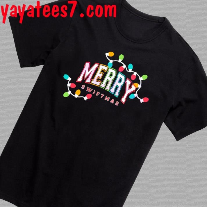 Official Merry Swiftmas Christmas Lights Shirt