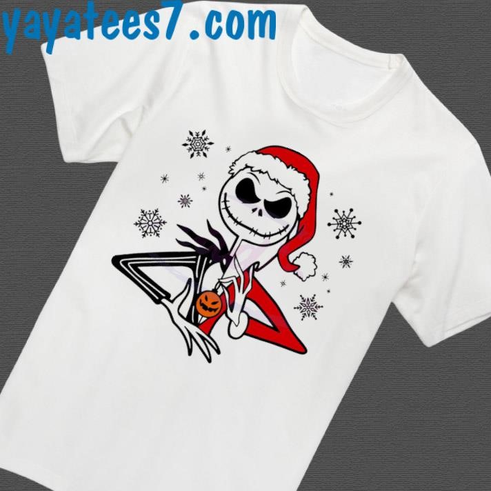 Official Santa Jack Skellington The Nightmare Before Christmas Shirt