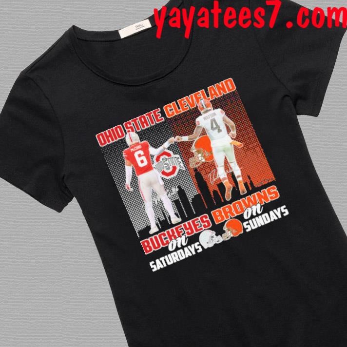 browns buckeyes t shirt