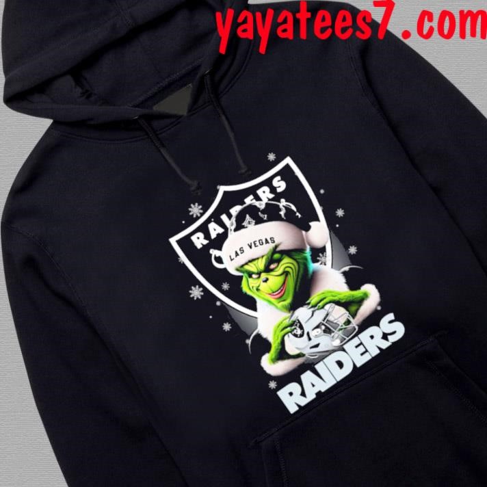 Official Santa Grinch Love Las Vegas Raiders Christmas Shirt, hoodie,  sweater and long sleeve