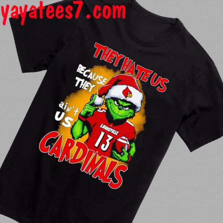 The Grinch Louisville Cardinals Football Christmas 2023 T Shirt