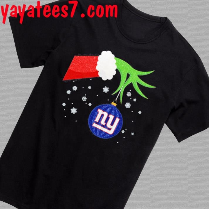 The Grinch Ornament New York Giants Christmas Sweatshirt