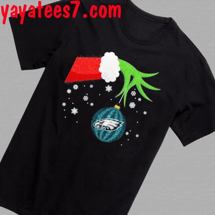 The Grinch Ornament Philadelphia Eagles Christmas Sweatshirt