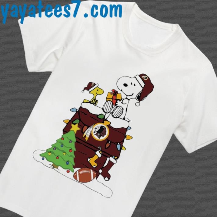 Washington Redskins Santa Snoopy Merry Christmas Sweatshirt