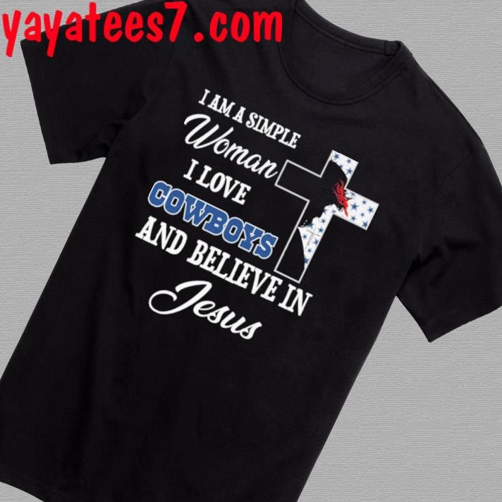 Dallas Cowboys NFL Football Even Jesus Loves The Cowboys Shirt Long Sleeve  T-Shirt