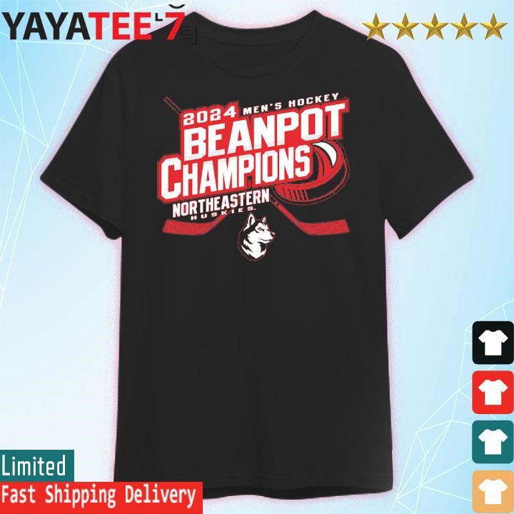 Northeastern Huskies 2024 Beanpot Men's Hockey Tournament Champions T ...