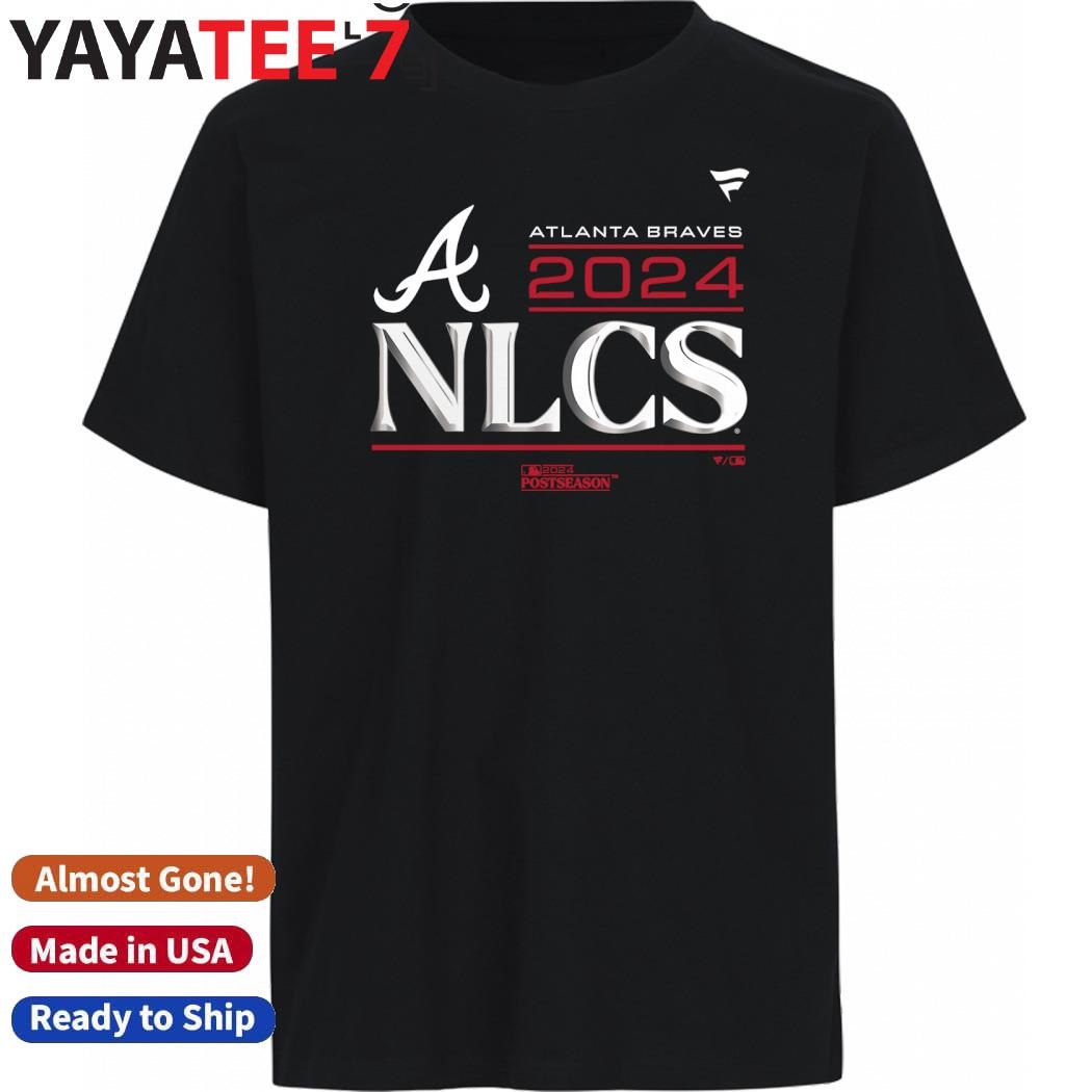 Design Atlanta Braves 2024 NLCS Division Series Winner Locker Room T-Shirt