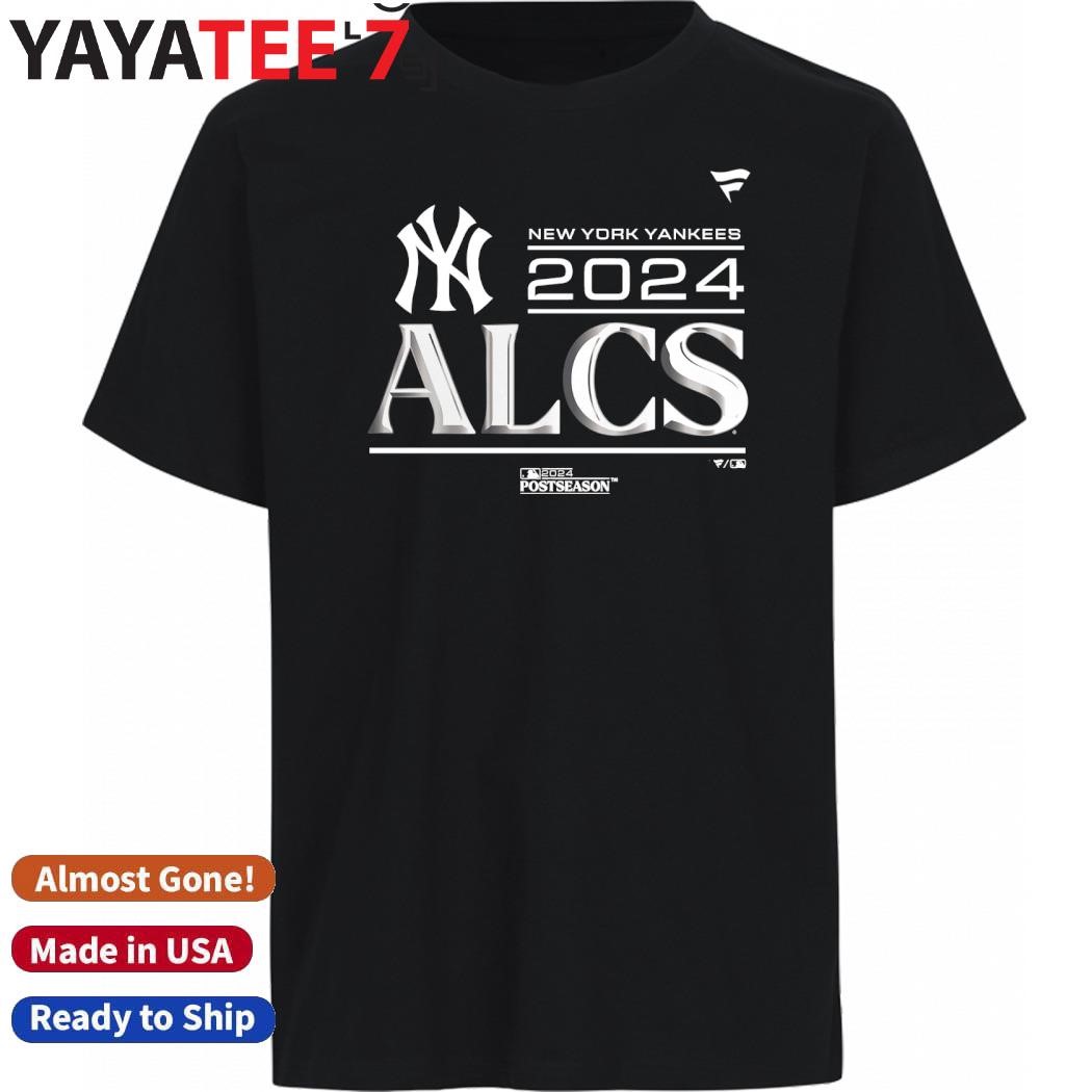 Design New York Yankees 2024 ALCS Division Series Winner Locker Room T-Shirt