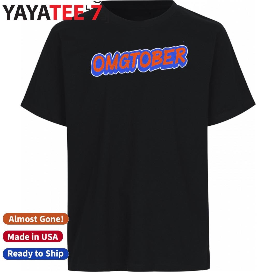 Design OMGtober New York Mets T-Shirt