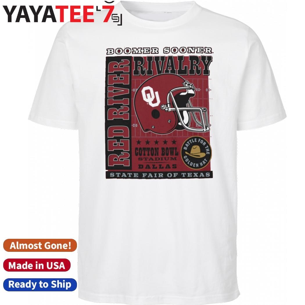 Design Oklahoma Sooners 2024 Red River Rivalry Slogan T-Shirt