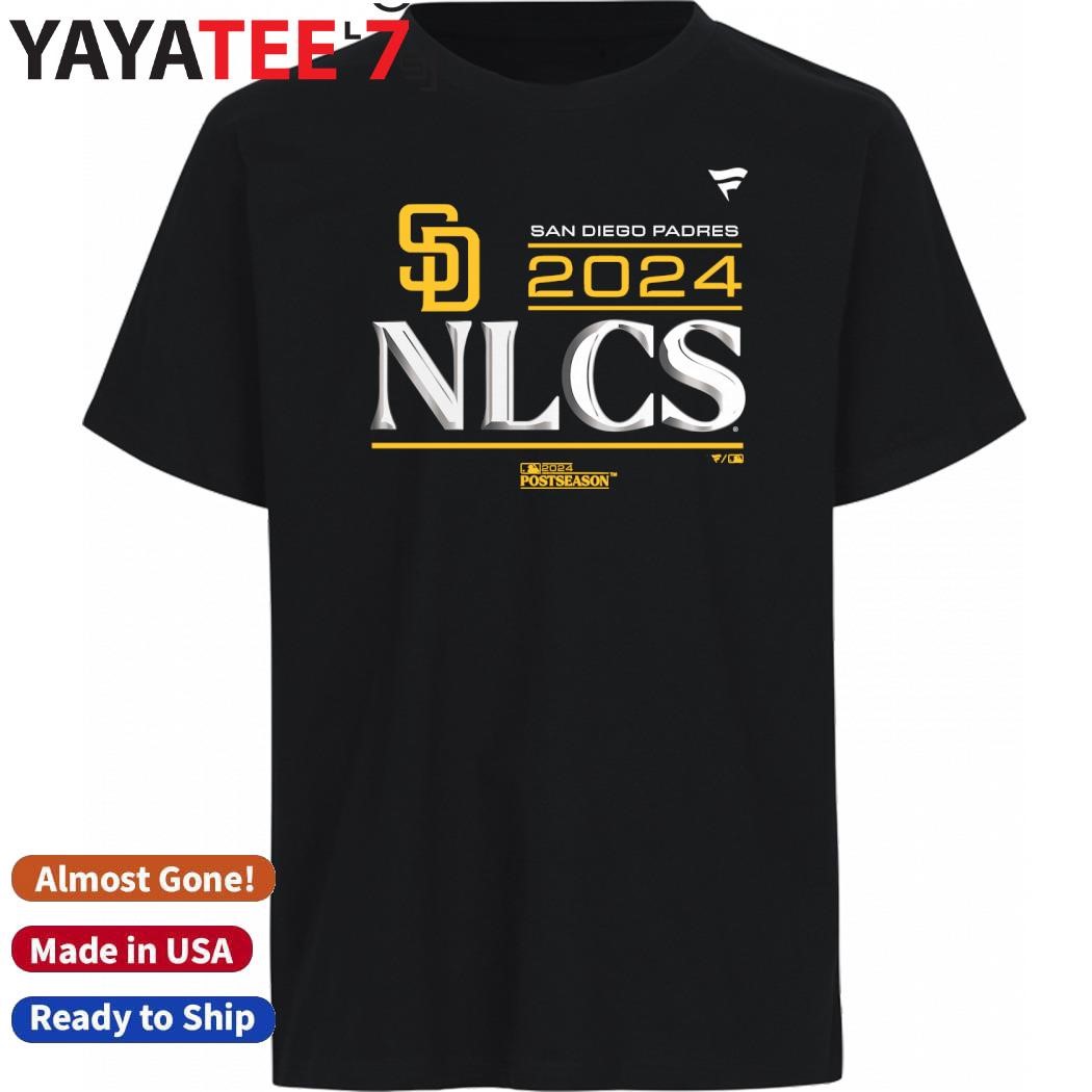 Design San Diego Padres 2024 NLCS Division Series Winner Locker Room T-Shirt