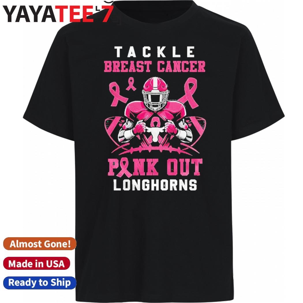 Official Texas Longhorns Tackle Breast Cancer Shirt