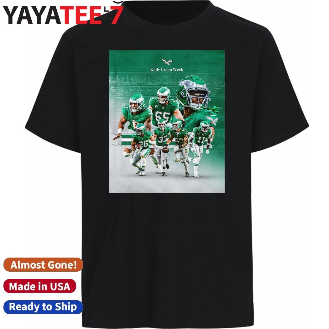 Best Philadelphia Eagles Kelly Green Week Shirt