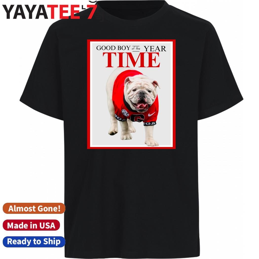 Official Georgia Bulldogs UGA Good Boy Of The Year Time Shirt