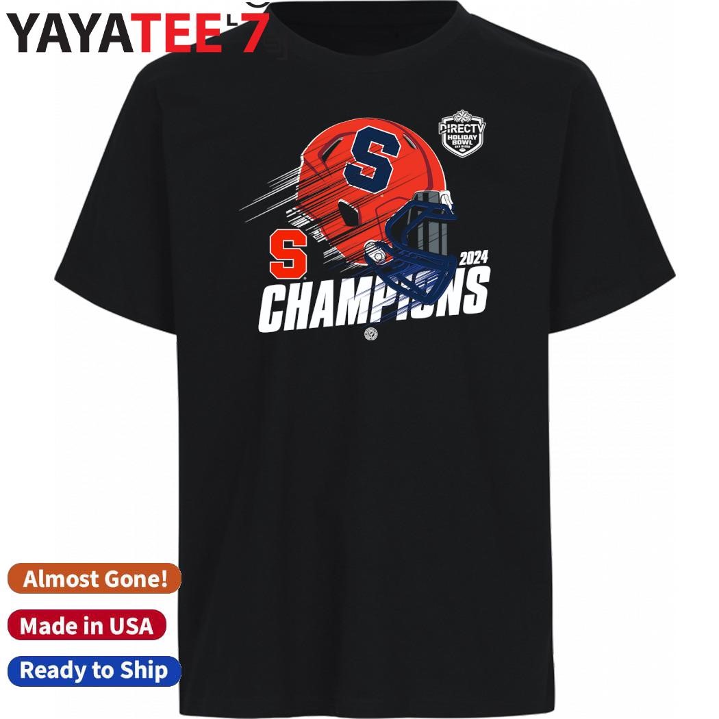 Official Syracuse Orange 2024 Directv Holiday Bowl Champions Shirt