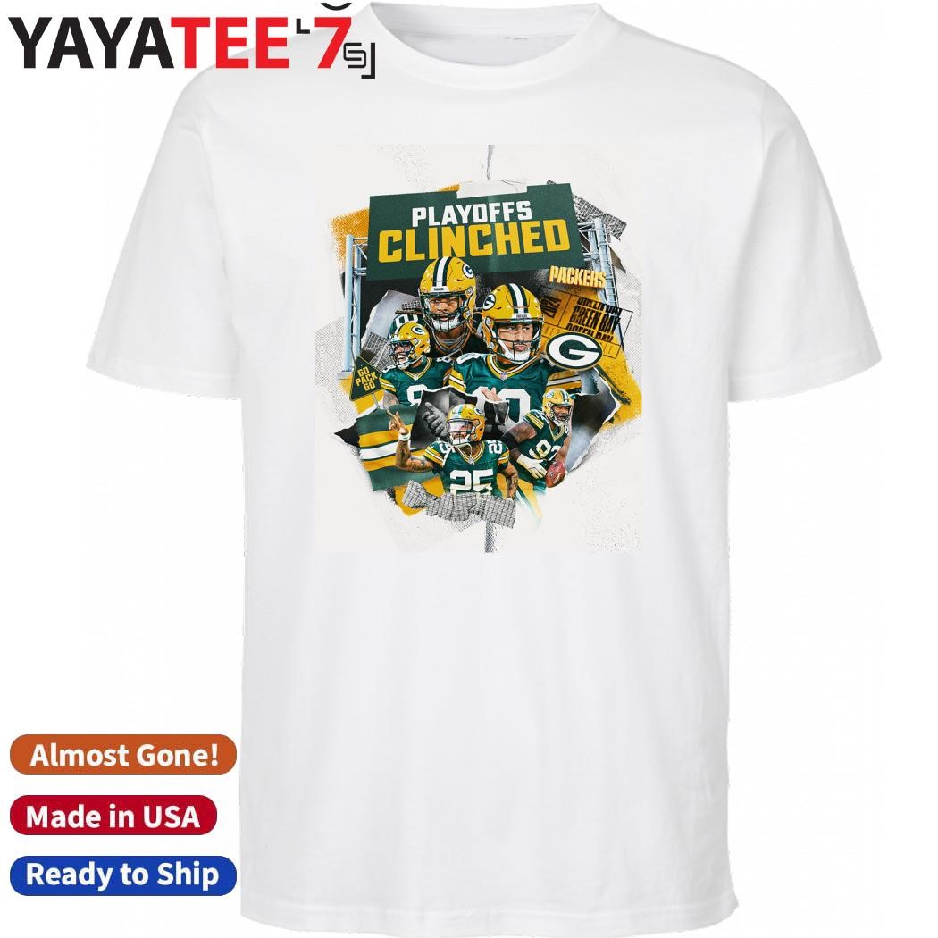 Original Green Bay Packers 2024 NFL Playoffs Clinched Shirt