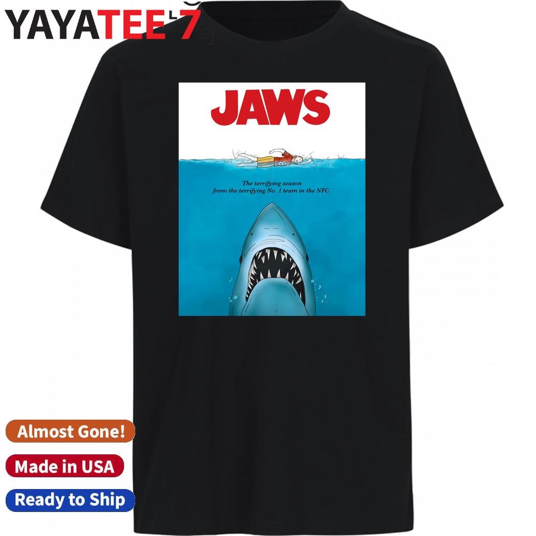 Original Jaws X 49ers The Terrifying season from the terrifying no 1 team in NFC Shirt