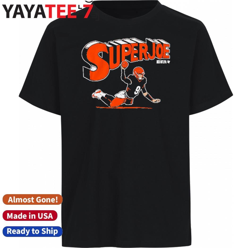 Top Joe Burrow Superjoe Throw Cincinnati Shirt