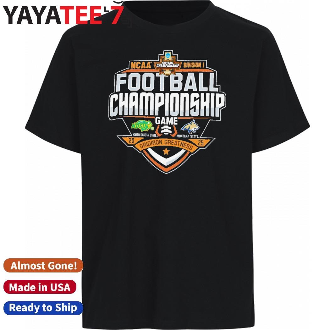 Top North Dakota State vs Montana State 2025 NCAA Divisions I Football Championship Shirt